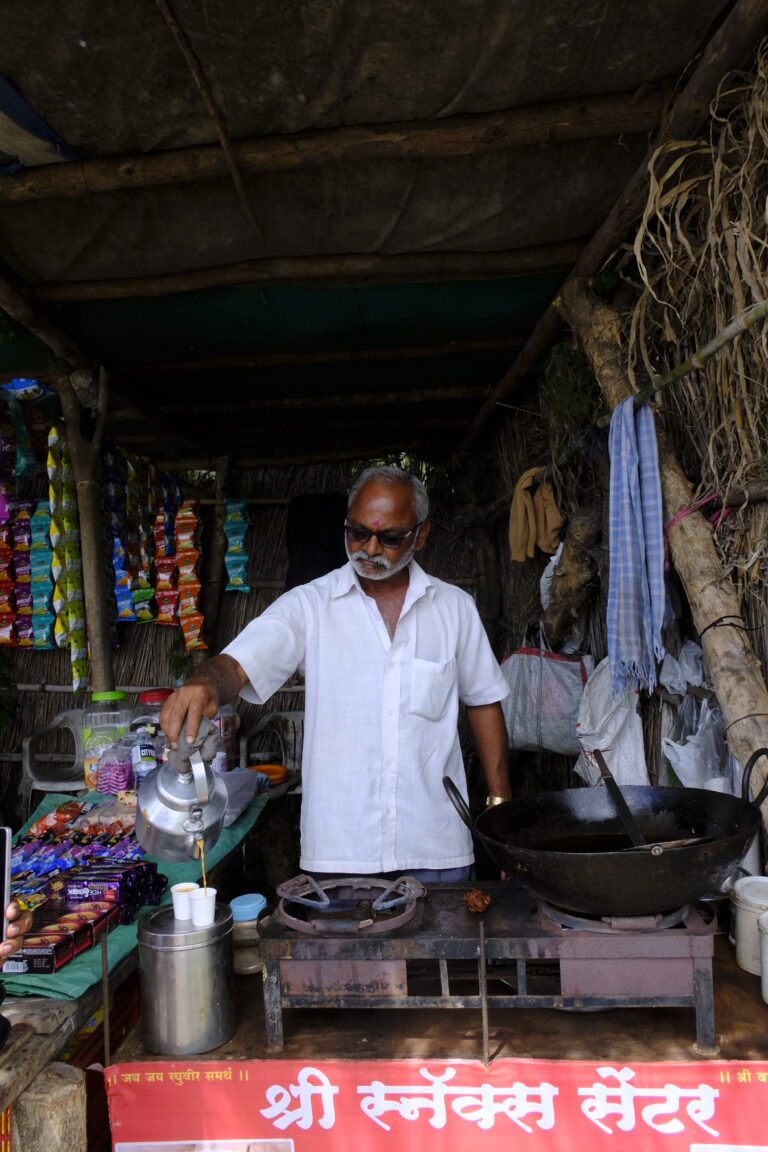 Street photo in Kaas plateau, India by Tanwir Mir