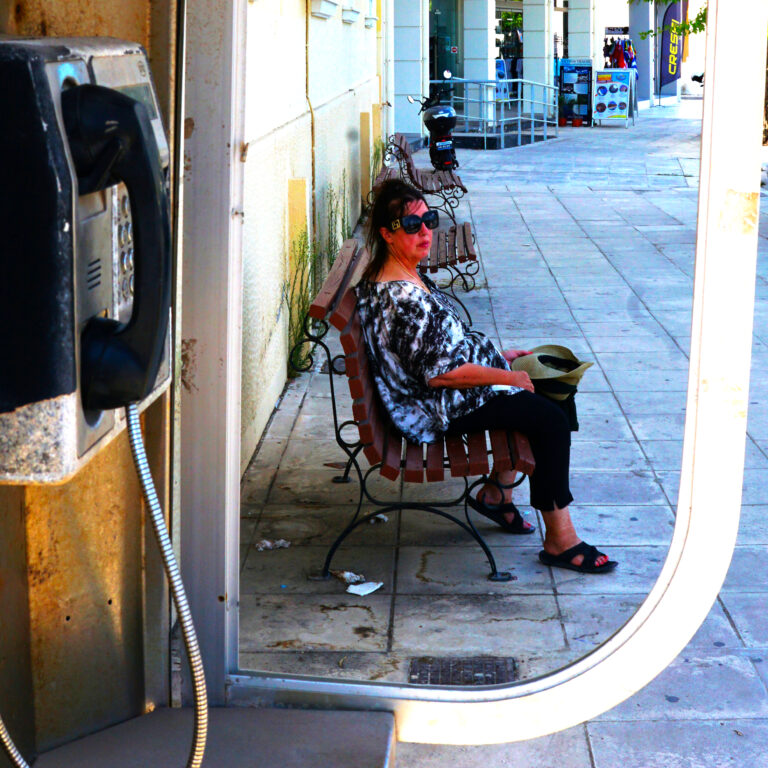 Street photo in Cephalonia, Greece by Chris Bennett