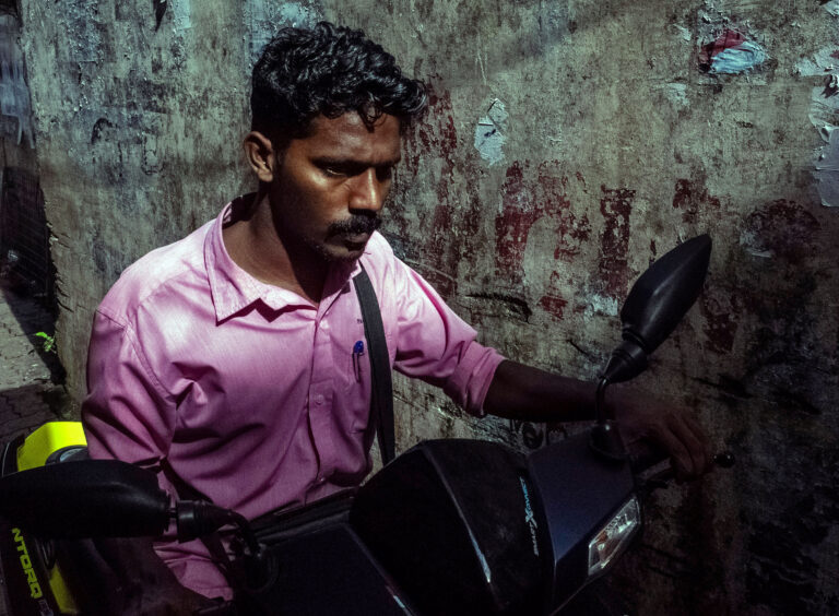 Street photo in Kochi, India by Michael Kennedy