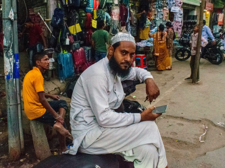 Street photo in Varanasi, India by Michael Kennedy