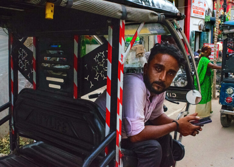 Street photo in Varanasi, India by Michael Kennedy