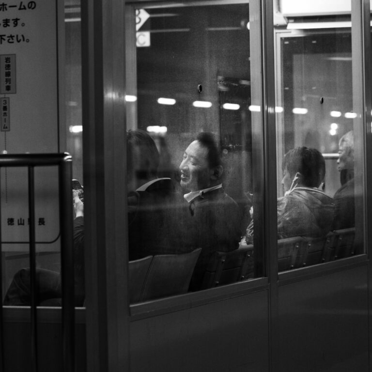 Street photo in Iwakuni, Japan by Mike Carter