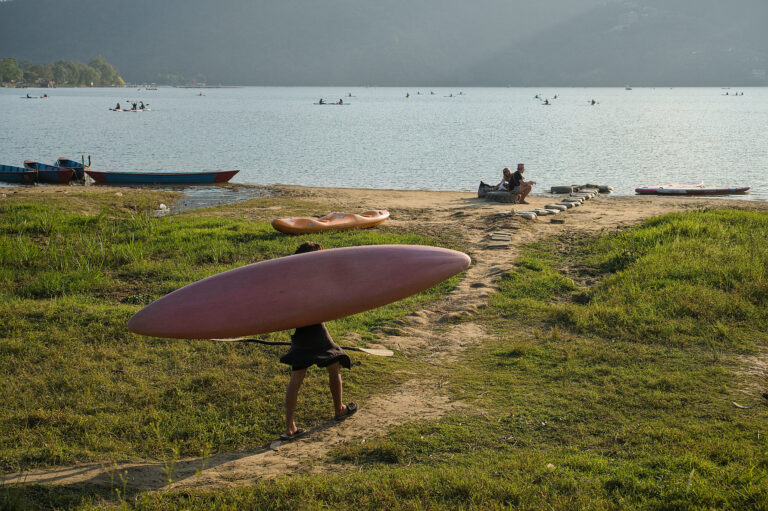 Street photo in Pokhara, Nepal by Black Pixel