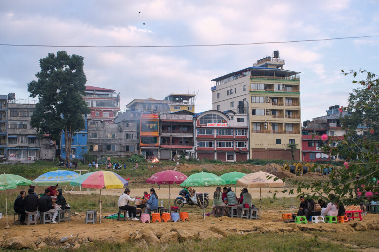 Street photo in Pokhara, Nepal by Black Pixel