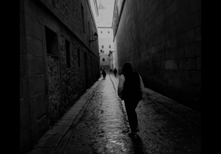 Street photo in Toledo, Spain by David Sheppard
