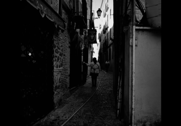 Street photo in Toledo, Spain by David Sheppard