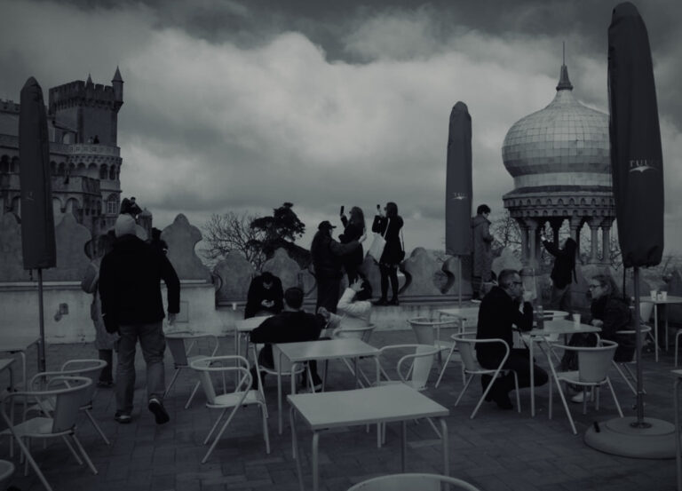 Street photo in Sintra, Portugal by David Sheppard
