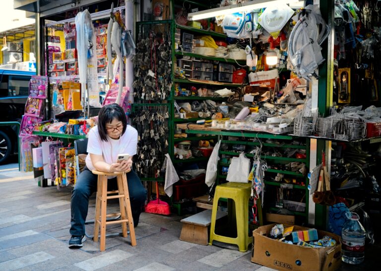 Street photo in Macao by Stephen Lee