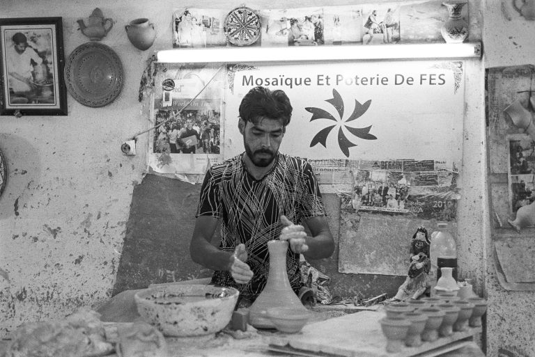 Street photo in Fes, Morocco by Matt P.