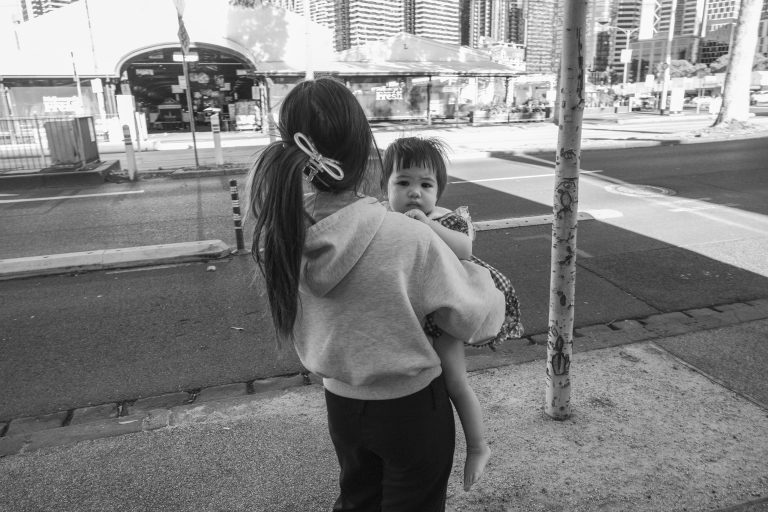 Street photo in Melbourne, Australia by Greg Latham
