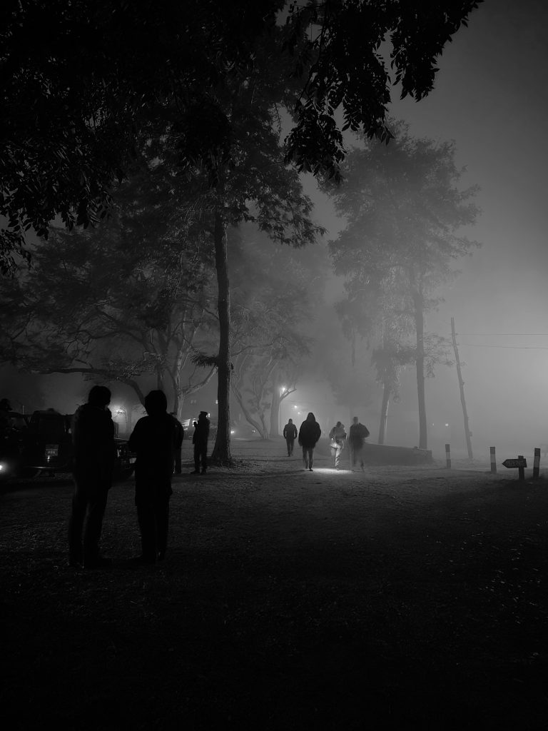 Street photo in Ram Nagar, India by Pinak Marfatia