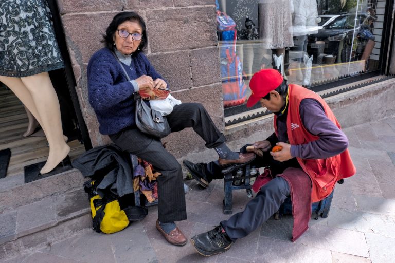 Street photo in Cusco, Peru by Black Pixel