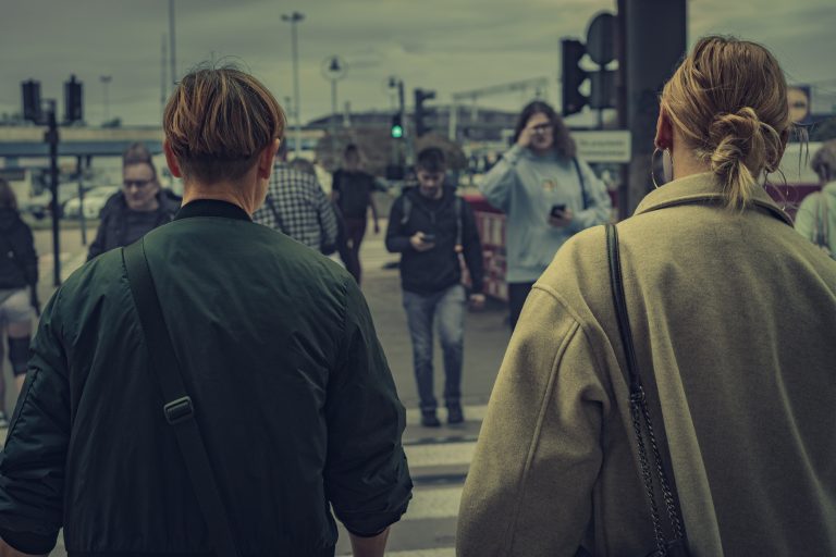 Street photo in Łódź, Poland by Grzegorz Obrocki