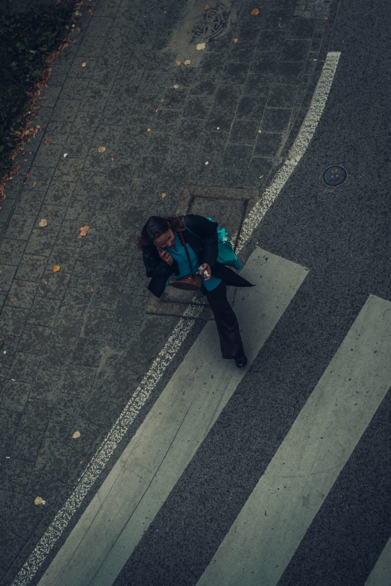 Street photo in Łódź, Poland by Grzegorz Obrocki
