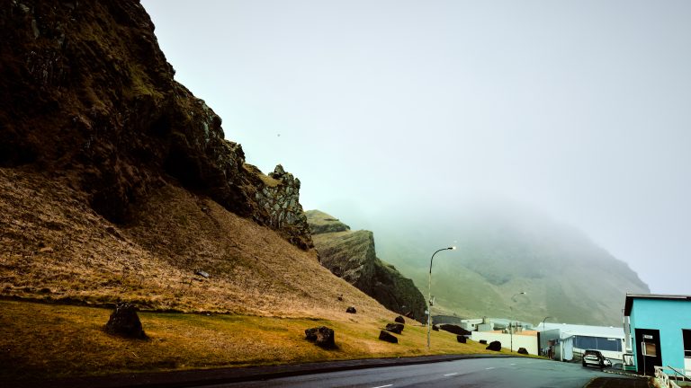 Street photo in Vestmannaeyjar, Iceland by Asgeir Olafsson