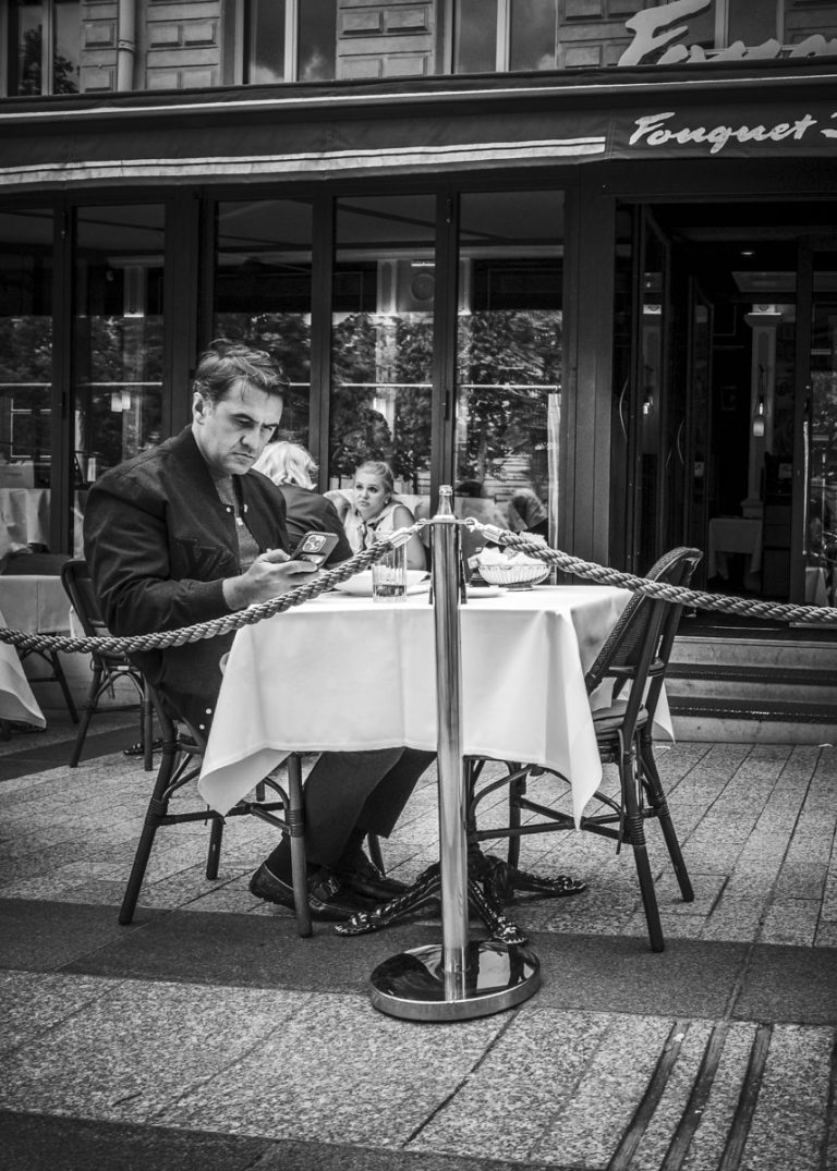 Street photo in Paris, France by Charles R.