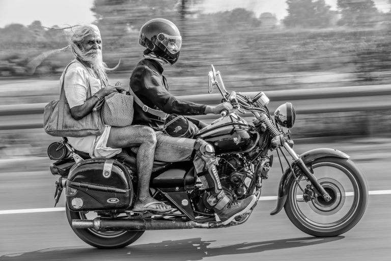 Street photo in Vrindavan, India by Emm Vee