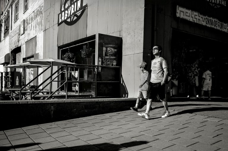 Street photo in Montreal, Canada by Charles R.